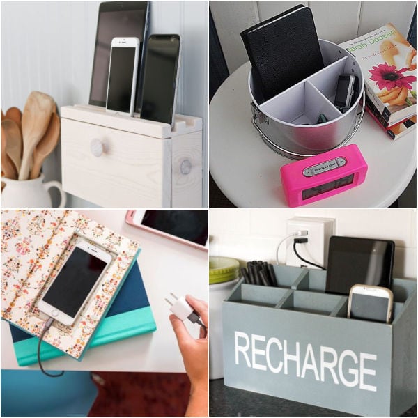 Charging Station Ideas 43 DIY Charging Station Ideas