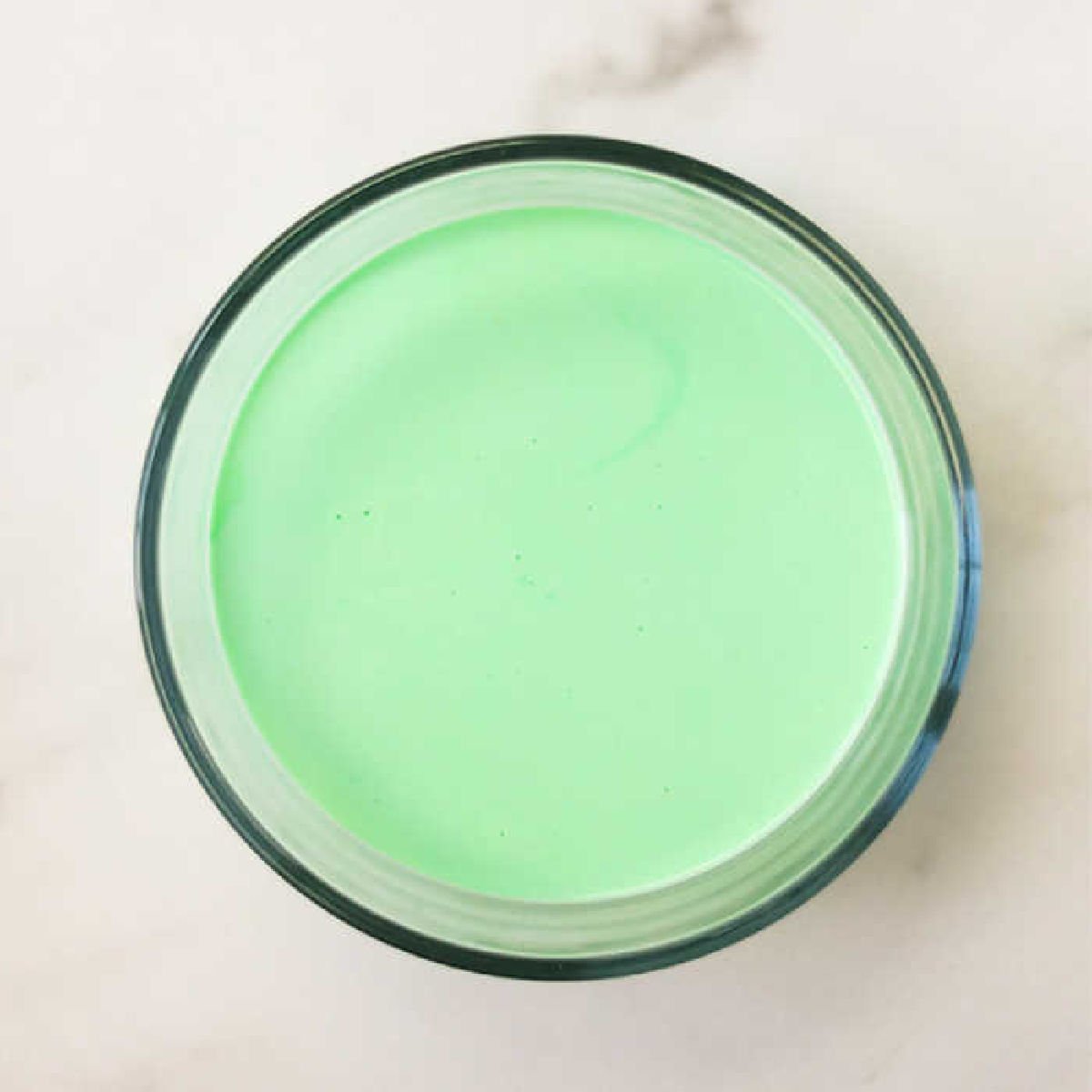 Oobleck in bowl. 